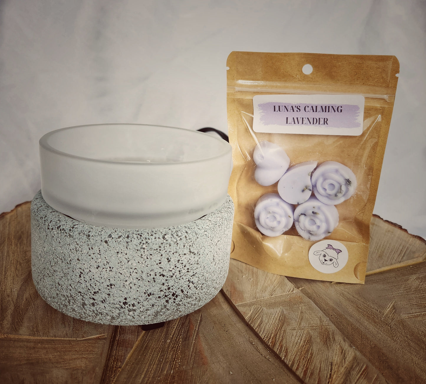 Wax Warmer - Beach Glass 2-in-1 Wax Warmer