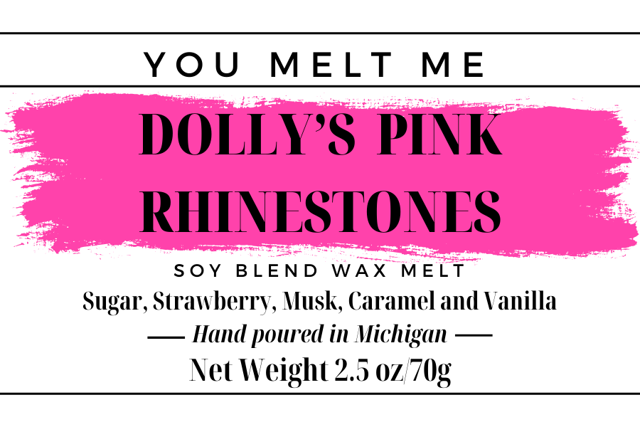 Dolly's Pink Rhinestones