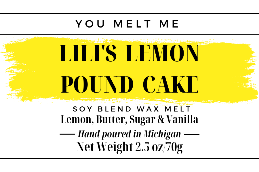 Lili's Lemon Pound Cake