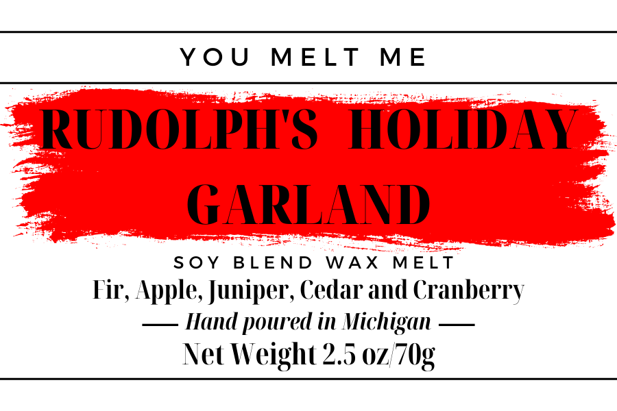 Rudolph's Holiday Garland