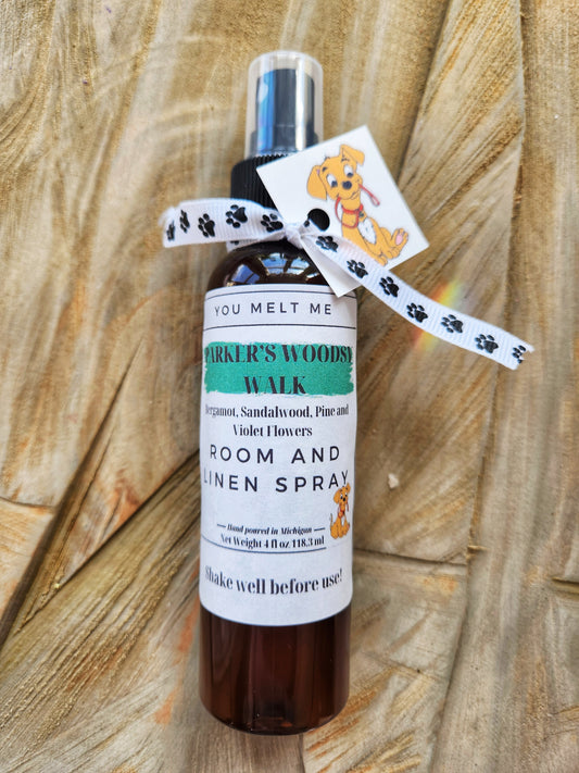 Room and Linen Spray - Parker's Woodsy Walk