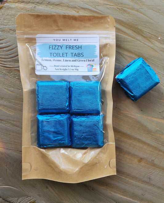 Fizzy Fresh Toilet Tabs - Clean Cotton