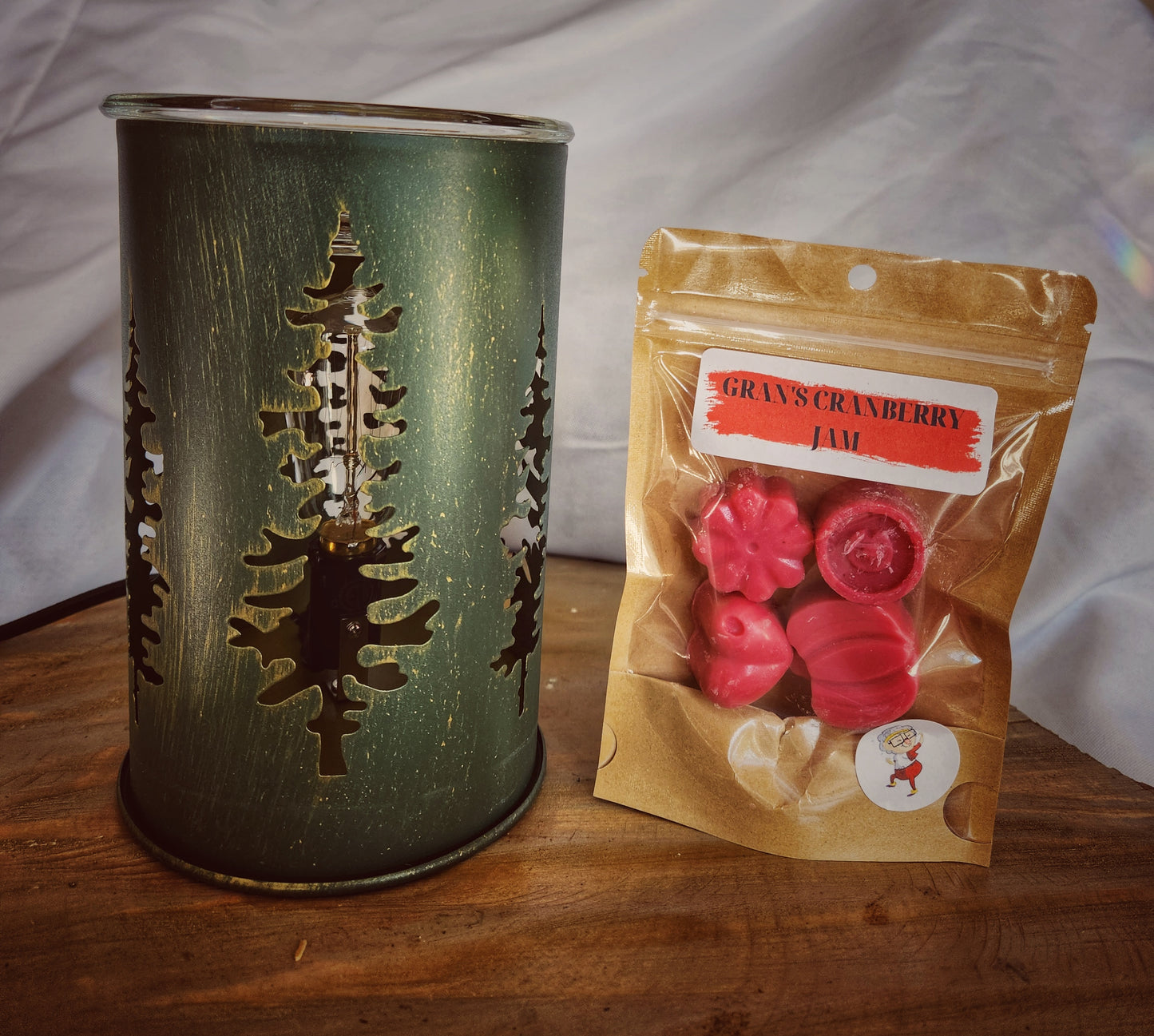 Wax Warmer - Golden Pines Vintage Illumination Wax Warmer