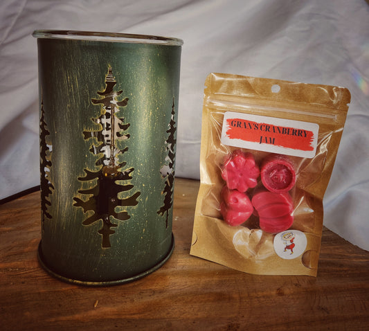 Wax Warmer - Golden Pines Vintage Illumination Wax Warmer
