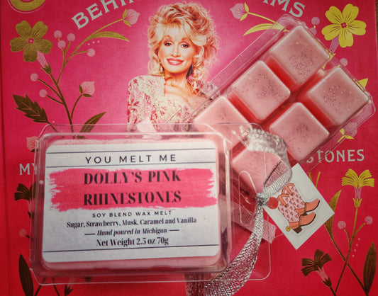 Dolly's Pink Rhinestones