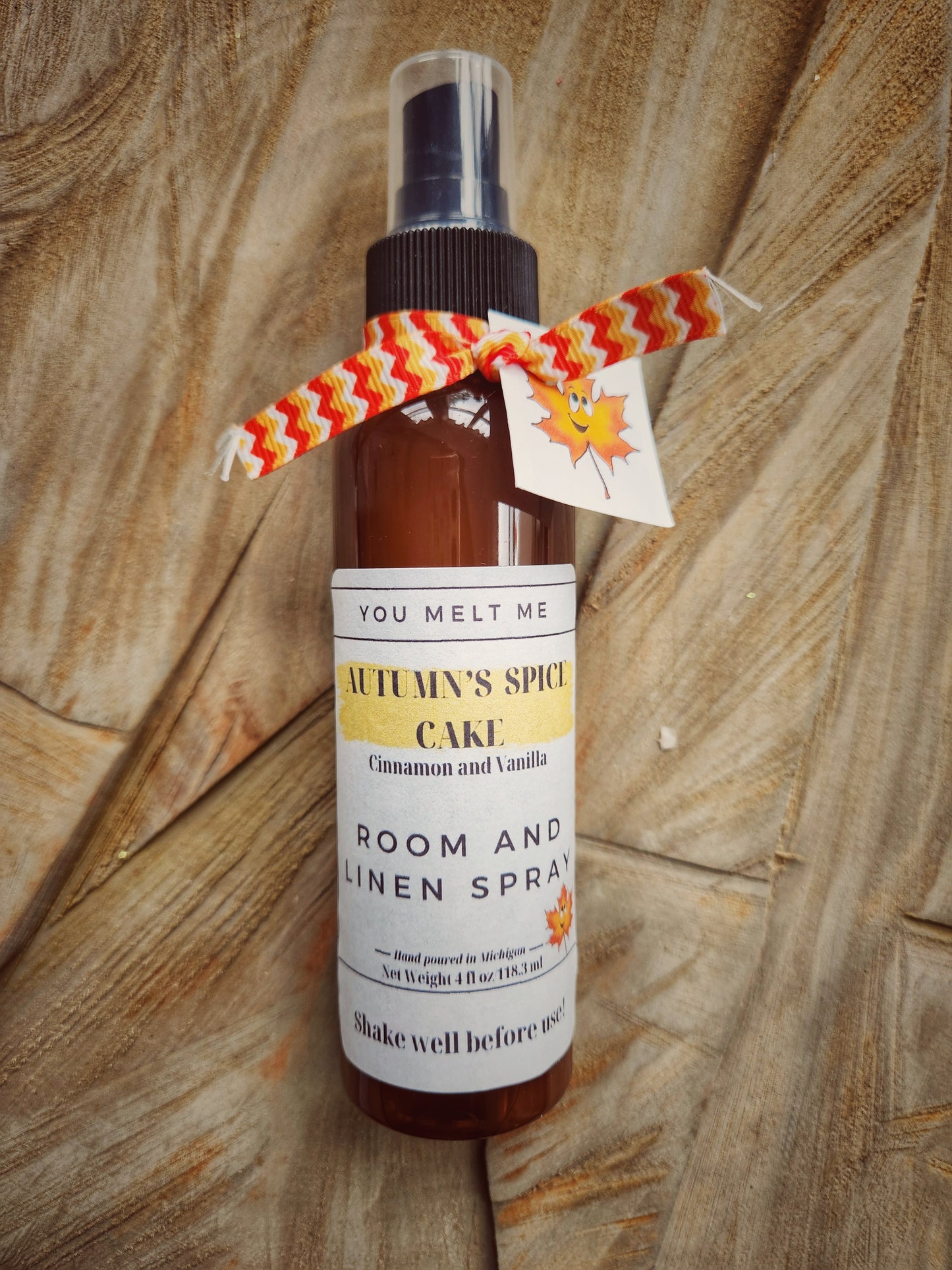 Room and Linen Spray - Autumn's Spice Cake