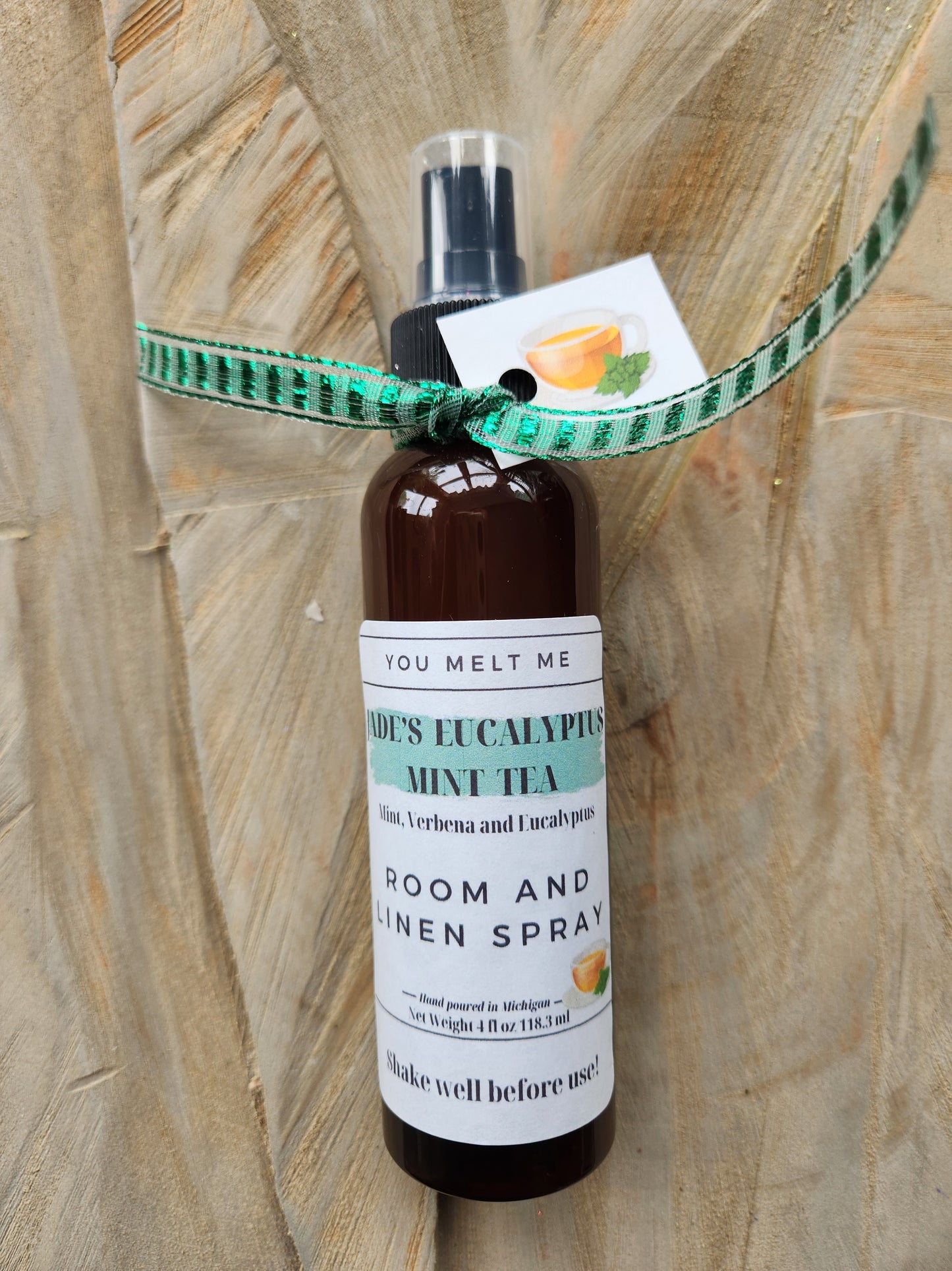 Room and Linen Spray - Jade's Eucalyptus Mint Tea