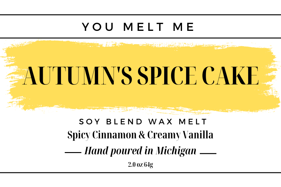 Mini Melts - Autumn's Spice Cake