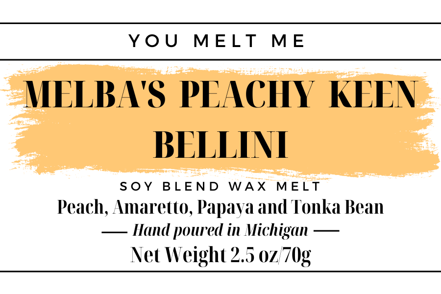 Melba's Peachy Keen Bellini