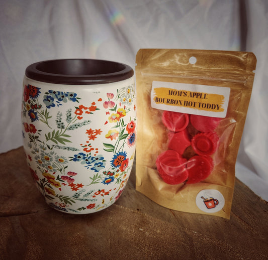 Wax Warmer - Wildflower Flip Dish Wax Warmer