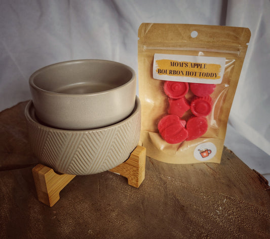 Wax Warmer - Wooden Pedestal 2-in-1 Classic Wax Warmer