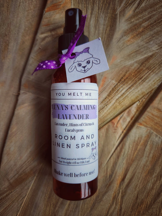 Room and Linen Spray - Luna's Calming Lavender