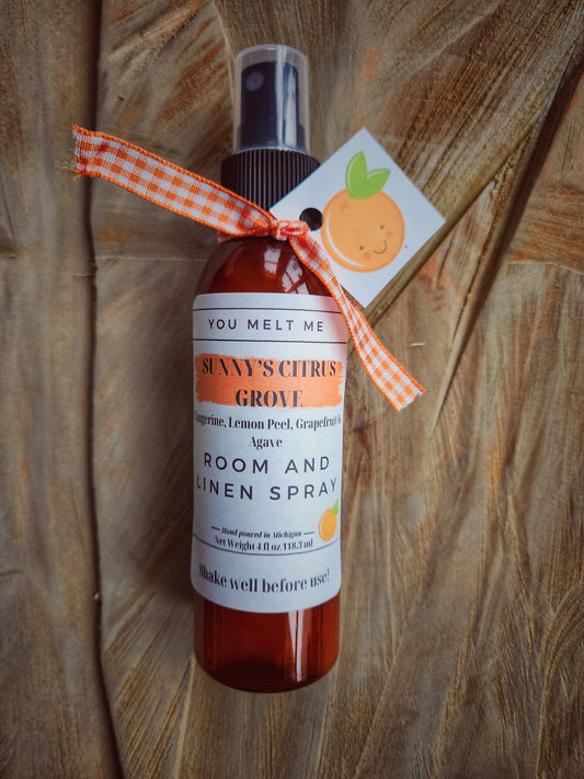 Room and Linen Spray - Sunny's Citrus Grove