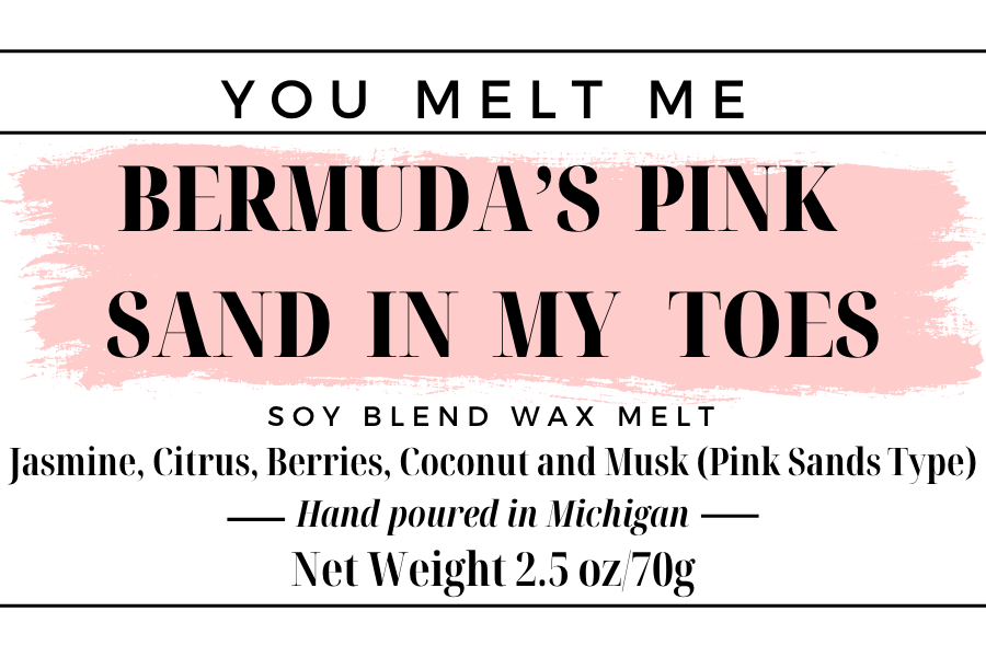 Bermuda's Pink Sand in my Toes