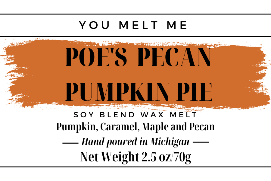 Poe's Pecan Pumpkin Pie