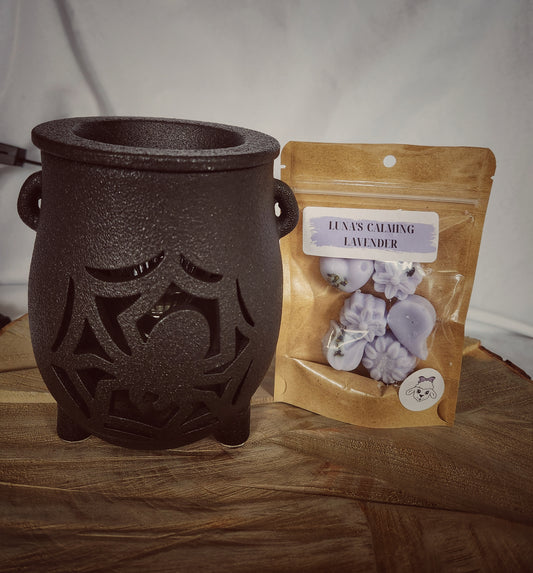 Wax Warmer - Creepy Cauldron Illumination Fragrance Wax Warmer