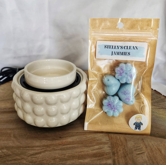 Wax Warmer - Beaded Cloud Fan Wax Warmer