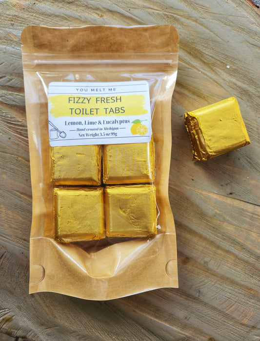 Fizzy Fresh Toilet Tabs - Lemon Tree