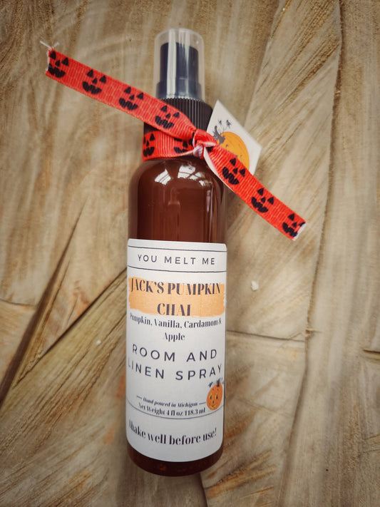 Room and Linen Spray - Jack's Pumpkin Chai