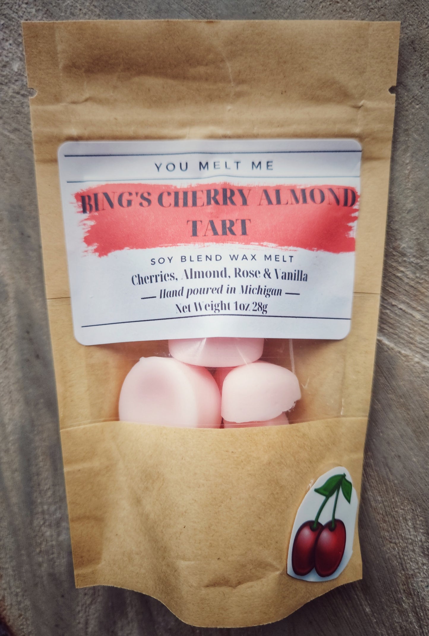 Mini Melts - Bing's Cherry Almond Tart