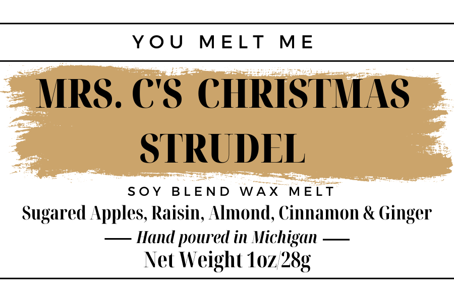 Mini Melts - Mrs C's Christmas Strudel